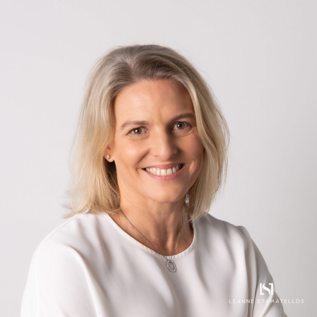 headshot of a fair haired lady